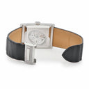 腕時計 ブシュロン BOUCHERON リフレ XL WA009213 自動巻き メンズ 純正ダイヤ シルバー デイト 角型 バー ローマン