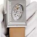 腕時計 ブシュロン BOUCHERON リフレ XL WA009213 自動巻き メンズ 純正ダイヤ シルバー デイト 角型 バー ローマン