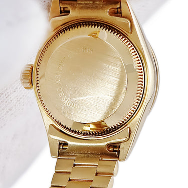 腕時計 ロレックス ROLEX デイトジャスト 26 69118ZS 93番 自動巻き レディース 93番台 K18YG無垢 純正ダイヤ＆サファイア