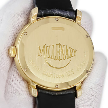 腕時計 オーデマピゲ AUDEMARS PIGUET ミレネリー スターホイール 25898BA/O/0003VE/01 自動巻き メンズ K18YG無垢 アイボリー 楕円形