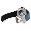 腕時計 ウブロ HUBLOT ビッグバン ウニコ チタニウム ブルー 421.NX.5170.RX 自動巻き メンズ OH済 フライバック クロノグラフ