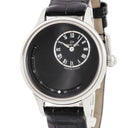 腕時計 ジャケ・ドロー Jaquet Droz プティ ウール ミニット デイト アストラル J021010201 自動巻き メンズ 純正ダイヤ ブラック 黒