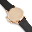 腕時計 フランクミュラー FRANCK MULLER ラウンド クロノグラフ 2860 NA D 手巻き レディース K18PG無垢 純正ダイヤ パヴェ シェル