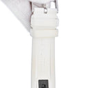 腕時計 ルイヴィトン LOUIS VUITTON タンブール ムーン デュアルタイム MM QA104Z クオーツ レディース シルバー GMT モノグラム