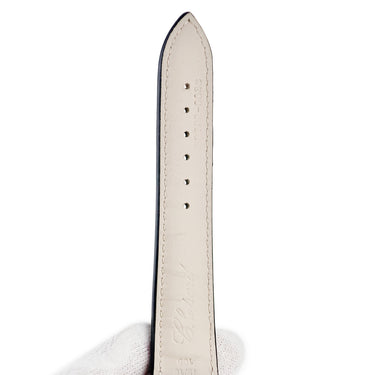 腕時計 ショパール CHOPARD 13/6862 クオーツ レディース K18WG無垢 純正ダイヤ シェル ローマン スクエア