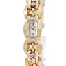 腕時計 カルティエ Cartier クラッシュ アン リミテッド ウォッチ WGMB0002 クオーツ レディース K18YG×K18PG 金無垢 ローマン