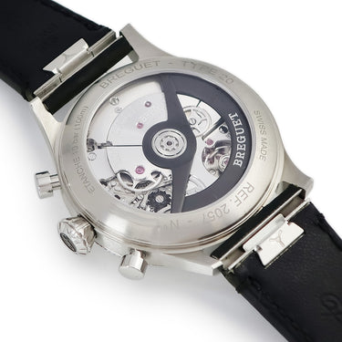 腕時計 ブレゲ BREGUET タイプXX 2057 ミリタリー バージョン クロノグラフ 2057ST/92/3WU 自動巻き メンズ ブラック アラビア