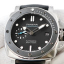 腕時計 パネライ PANERAI サブマーシブル 42mm PAM01683 Y番 自動巻き メンズ Y番 スモールセコンド ブラック 黒 デイト ダイバーズ
