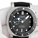 腕時計 パネライ PANERAI サブマーシブル 42mm PAM01683 Y番 自動巻き メンズ Y番 スモールセコンド ブラック 黒 デイト ダイバーズ
