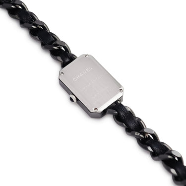 腕時計 シャネル CHANEL プルミエール ロック H5320 クオーツ レディース ブラック 黒 トリプルトゥール 3重巻き 限定