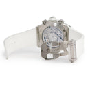 腕時計 ウブロ HUBLOT ビッグバン ウニコ チタニウム ホワイト ダイヤモンド 441.NE.2011.RW.1104 自動巻き メンズ 白 クロノグラフ