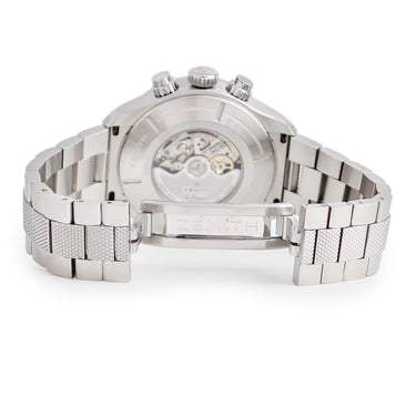 腕時計 ゼニス ZENITH デファイ クラシック オープン エルプリメロ 03.0526.4021/01.M526 自動巻き メンズ シルバー オープンハート