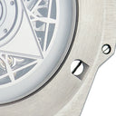 腕時計 ウブロ HUBLOT ビッグバン サンブルー チタニウム パヴェ 415.NX.1112.VR.1704.MXM17 自動巻き メンズ 純正ダイヤ ブラック
