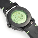 腕時計 ルイ・エラール LOUIS ERARD エクセレンス レギュレータ― ラベルノワール LE85237NN57BAT02 自動巻き メンズ 新品同様 黒 限定