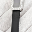 腕時計 ピアジェ PIAGET ライムライト G0A39200 クオーツ レディース K18WG無垢 純正ダイヤ ブラック 黒 レクタンギュラー