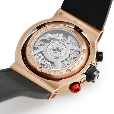 腕時計 ウブロ HUBLOT クラシックフュージョン フェラーリGT キングゴールド 526.OX.0124.VR 自動巻き メンズ OH済 K18KG無垢 限定