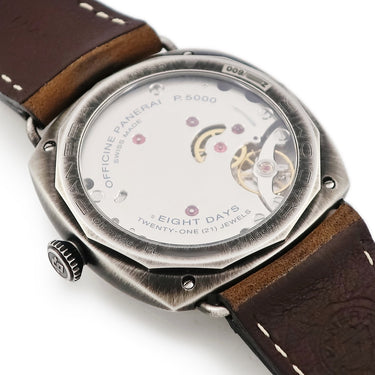 腕時計 パネライ PANERAI ラジオミール カリフォルニア PAM01349 Z番 手巻き メンズ 新品同様 Z番 ヴィンテージ加工 緑 ブティック限定