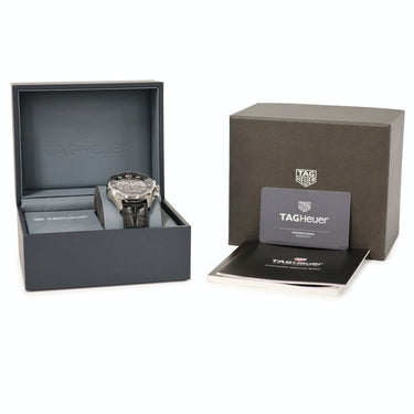 腕時計 タグホイヤー TAG Heuer カレラ キャリバー36 クロノグラフ フライバック CAR2B10.FC6235 自動巻き メンズ グレー×ブラック