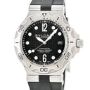 腕時計 ブルガリ BVLGARI ディアゴノ プロフェッショナル スクーバ アクア DP42SSD 自動巻き メンズ ブラック デイト ダイバーズ