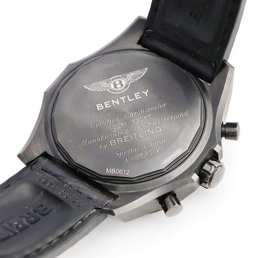 腕時計 ブライトリング BREITLING ベントレー B06 ミッドナイトカーボン MB061225/BE61 MB0612 自動巻き メンズ シェル デイト 限定