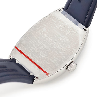 腕時計 フランクミュラー FRANCK MULLER グランド カーベックス CX36SCAT ACAC Blue 自動巻き メンズ 新品同様 ギョーシェ 青 アラビア