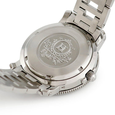 腕時計 エルメス HERMES クリッパー ダイバー CL7.710.630/3764 クオーツ メンズ 青 アラビア Hマークブレス 逆回転防止ベゼル