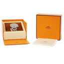 腕時計 エルメス HERMES クリッパー ダイバー CL7.710.630/3764 クオーツ メンズ 青 アラビア Hマークブレス 逆回転防止ベゼル