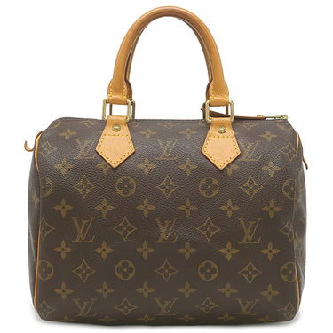 ルイヴィトン LOUIS VUITTON スピーディ 25 M41528 モノグラム モノグラムキャンバス ハンドバッグ ゴールド金具 ボストン 鍵・パドロック欠品