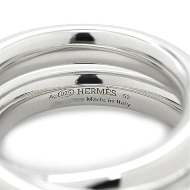 エルメス HERMES ヴェルティージュ GM シルバー シルバー925 #52(JP12) リング 指輪 Vertige SV925 AG925 12号