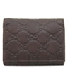 グッチ GUCCI グッチシマ カードケース 120965 ブラウン レザー カードケース 茶 GG 名刺入れ カード入れ 二つ折り