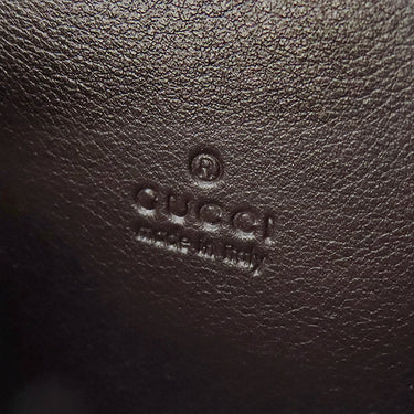 グッチ GUCCI グッチシマ カードケース 120965 ブラウン レザー カードケース 茶 GG 名刺入れ カード入れ 二つ折り