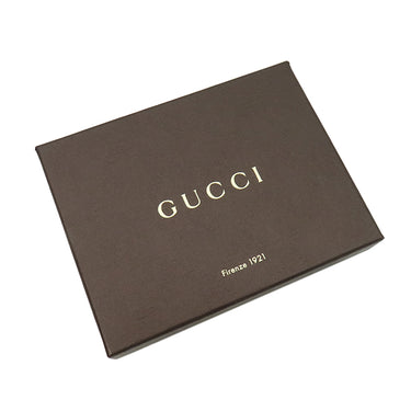 グッチ GUCCI グッチシマ カードケース 120965 ブラウン レザー カードケース 茶 GG 名刺入れ カード入れ 二つ折り