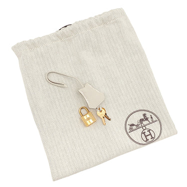 エルメス HERMES バーキン25 クレ トゴ ハンドバッグ ピンクゴールド金具 オフホワイト