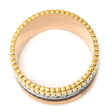 ブシュロン BOUCHERON キャトル クラシック ラージ 4カラー K18YG K18PG K18WG ブラウンPVD ダイヤモンド #T64(JP24) リング 指輪 ダイヤ Au750 18K ブラウンPVD 23.5号