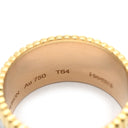 ブシュロン BOUCHERON キャトル クラシック ラージ 4カラー K18YG K18PG K18WG ブラウンPVD ダイヤモンド #T64(JP24) リング 指輪 ダイヤ Au750 18K ブラウンPVD 23.5号