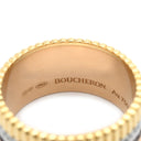 ブシュロン BOUCHERON キャトル クラシック ラージ 4カラー K18YG K18PG K18WG ブラウンPVD ダイヤモンド #T64(JP24) リング 指輪 ダイヤ Au750 18K ブラウンPVD 23.5号