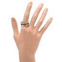 ブシュロン BOUCHERON キャトル クラシック ラージ 4カラー K18YG K18PG K18WG ブラウンPVD ダイヤモンド #T64(JP24) リング 指輪 ダイヤ Au750 18K ブラウンPVD 23.5号