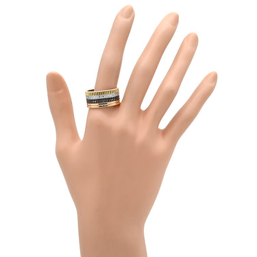 ブシュロン BOUCHERON キャトル クラシック ラージ 4カラー K18YG K18PG K18WG ブラウンPVD ダイヤモンド #T64(JP24) リング 指輪 ダイヤ Au750 18K ブラウンPVD 23.5号