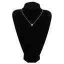 ブルガリ BVLGARI ビーゼロワン ダイヤ 350052 ピンクゴールド K18PG ダイヤモンド ネックレス B-zero1 ペンダント 18K 750PG