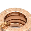 ブルガリ BVLGARI ビーゼロワン ダイヤ 350052 ピンクゴールド K18PG ダイヤモンド ネックレス B-zero1 ペンダント 18K 750PG