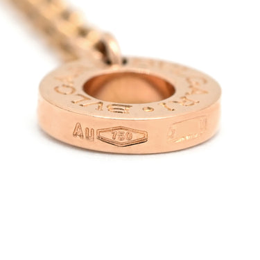ブルガリ BVLGARI ビーゼロワン ダイヤ 350052 ピンクゴールド K18PG ダイヤモンド ネックレス B-zero1 ペンダント 18K 750PG