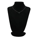 タサキ TASAKI ダイヤペンダント プラチナシルバー Pt900 ダイヤモンド 色石 Pt850(チェーン) ネックレス Pt900×Pt850 ダイヤ ラウンドブリリアントカット