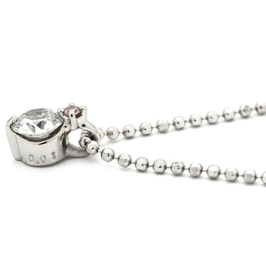 タサキ TASAKI ダイヤペンダント プラチナシルバー Pt900 ダイヤモンド 色石 Pt850(チェーン) ネックレス Pt900×Pt850 ダイヤ ラウンドブリリアントカット