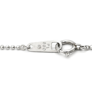 タサキ TASAKI ダイヤペンダント プラチナシルバー Pt900 ダイヤモンド 色石 Pt850(チェーン) ネックレス Pt900×Pt850 ダイヤ ラウンドブリリアントカット