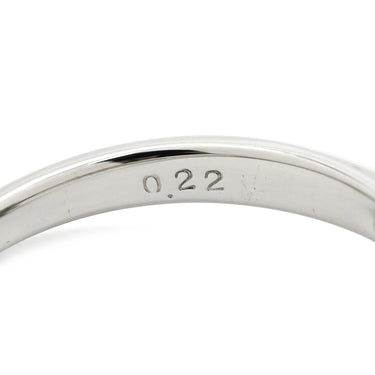 タサキ TASAKI エメラルド ダイヤ グリーン×プラチナシルバー Pt900 エメラルド ダイヤモンド リング 指輪 TASAKI プラチナ900 エメラルドカット 18号
