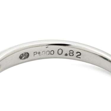 タサキ TASAKI エメラルド ダイヤ グリーン×プラチナシルバー Pt900 エメラルド ダイヤモンド リング 指輪 TASAKI プラチナ900 エメラルドカット 18号