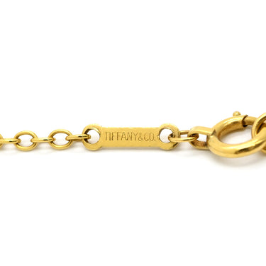 ティファニー Tiffany & Co オープンハート ラージサイズ イエローゴールド K18YG ネックレス T＆Co. イエローゴールド Au750 18K エルサペレッティ