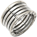 ブルガリ BVLGARI ビーゼロワン B-zero1 5バンドリング ホワイトゴールド K18WG #57(JP17) リング 指輪 BVLGARI Au750 WG 18K 18金 16号