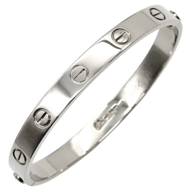 カルティエ Cartier LOVE ラブブレスレット 旧型 ホワイトゴールド K18WG #16 ブレスレット 750WG 18K 18金 バングル