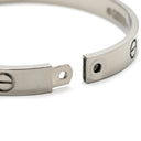 カルティエ Cartier LOVE ラブブレスレット 旧型 ホワイトゴールド K18WG #16 ブレスレット 750WG 18K 18金 バングル